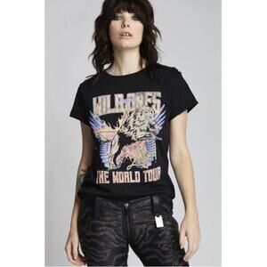 ☀️Recycled Karma OddPeople Wild Ones World Tour Graphic Band Tee Size XS NWOT